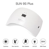 36W Nail Lamp UV LED Nail DryIntelligent Induction Phototherapy Nail Lamp
